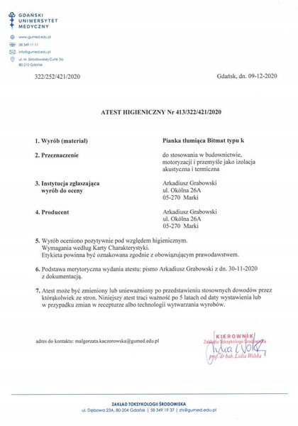 BITMAT PIANKA SAMOPRZYLEPNA WYCISZAJĄCA MATA 3MM zdjęcie 5