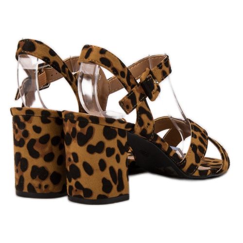Sandały Leopard Print r.41 na Arena.pl