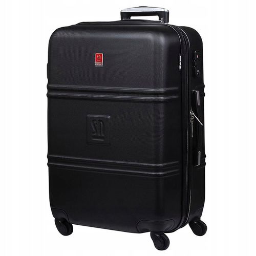 Duża walizka na kółkach POSZERZANA +5 cm Słoń Torbalski lekka ABS Zamek TSA na Arena.pl