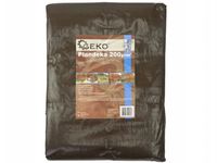 PLANDEKA UNIWERSALNA WZMACNIANA MEGA GRUBA 10x10 M BRĄZOWA G70762 200 g/mkw
