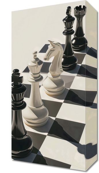 Obraz 20x40cm Szach i Mat zdjęcie 1