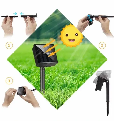 Girlanda Solarna ogrodowa drucik 300LED+ PILOT na Arena.pl