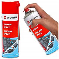 Smar Silikonowy do Uszczelek Plastiku Gumy Spray Konserwujący Wurth