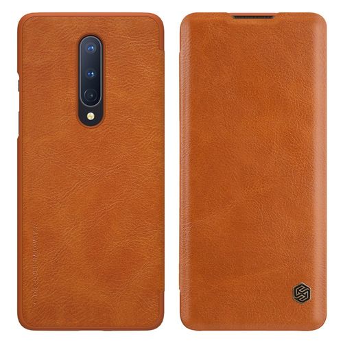Etui Nillkin QIN do OnePlus 8 (Brązowe) na Arena.pl