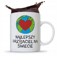 Kubek Prezent Dla Przyjaciela Najlepszy Przyjaciel Z Nadrukiem Ze Zdjęciem