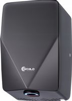 Mocna czarna suszarka do rąk UV 1850W 7s 360km/h