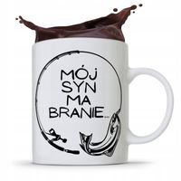 Kubek Prezent Dla Syna Dziecka Mój Syn Ma Branie Z Nadrukiem Ze Zdjęciem