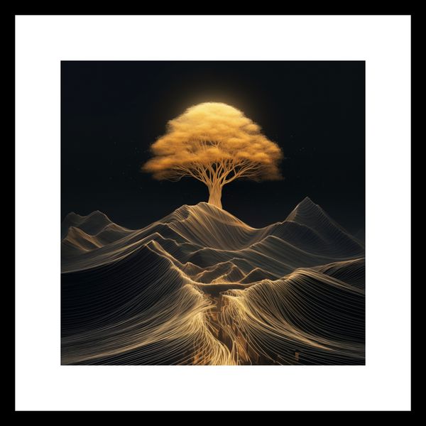 Plakat 20x20cm Drzewo Energii zdjęcie 3