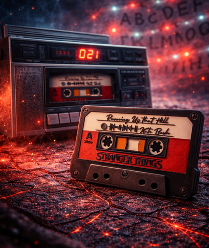 Stranger Things – Kaseta Max (Vecna & Demogorgon)  dekoracja kolekcjonerska na Arena.pl