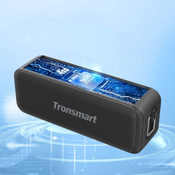 Bezprzewodowy głośnik Bluetooth Tronsmart T2 Mini 2023 AUX SD USB 10W czarn zdjęcie 12