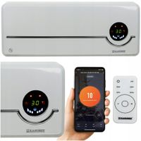 KURTYNA powietrzna 50cm WENTYLATOR GRZEJNIK elektryczny ścienny WiFi Pilot