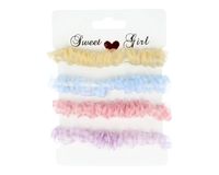 Komplet gumek do włosów Szyfonowe 4 sztuki