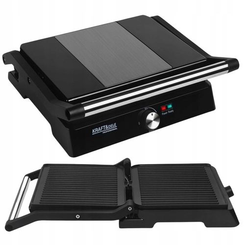 GRILL OPIEKACZ TOSTER ELEKTRYCZNY DO KANAPEK PANINI ROZKŁADANY DUŻY na Arena.pl