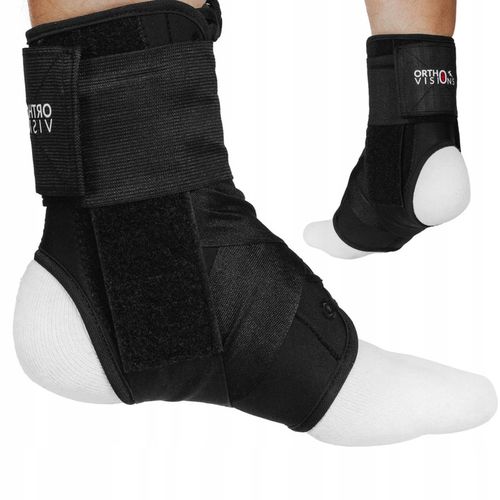 ORTEZA STAWU SKOKOWEGO OPASKA ELASTYCZNA STABILIZATOR KOSTKI I STOPY na Arena.pl