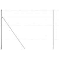 Ogrodzenie pastwiskowe Srebrny 25 x 1.4 m Stal galwanizowana