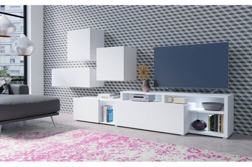 Meblościanka Vento biały na Arena.pl