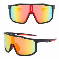 OKULARY Sportowe PRZECIWSŁONECZNE Męskie Damskie Filtr UV400 + ETUI