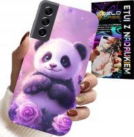 ETUI DO SAMSUNG GALAXY S21 - SŁODKA PANDA WZORY DLA DZIECI + SZKŁO