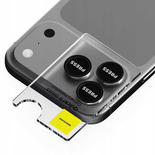 Spacecase Quickfit Camera Iphone 17 Pro / 17 Pro Max Black zdjęcie 8