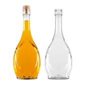 BUTELKA ICONA 500 ML NA NALEWKI SOK Z KORKIEM