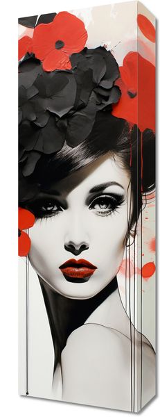 Obraz 20x60cm Kwiatowa Pasja zdjęcie 1