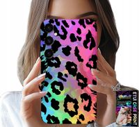 ETUI DO SAMSUNG GALAXY M15 5G - KOLOROWA TĘCZOWA PANTERKA PLECKI SZKŁO
