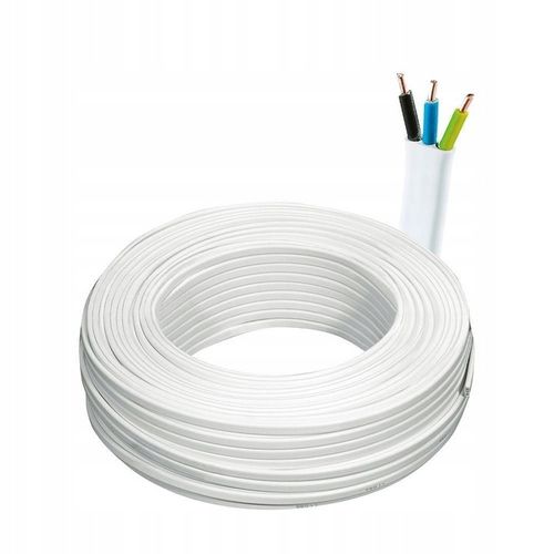 PRZEWÓD PŁASKI KABEL YDYp 3x1,5 750V 100m na Arena.pl
