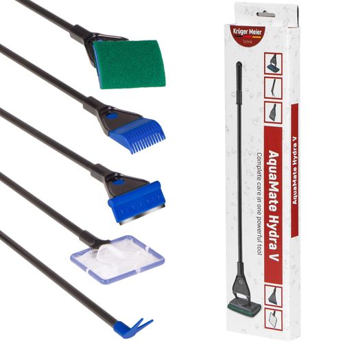 Kruger Meier AquaMate Hydra V - skrobak i czyści do akwarium 5 w 1 na Arena.pl