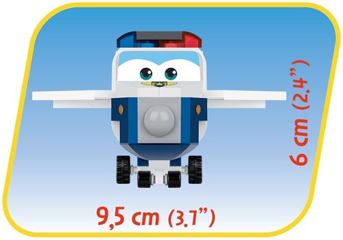 Klocki Super Wings 96 elementów Paul na Arena.pl