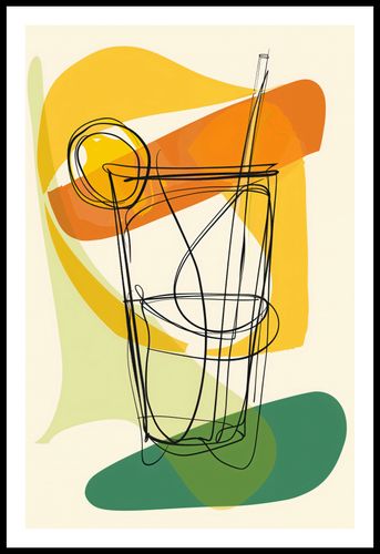 Plakat 53x81cm Koktajl Artystyczny na Arena.pl