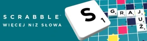 GRA SCRABBLE ORIGINAL wersja polska Y9616 /nowa/ na Arena.pl