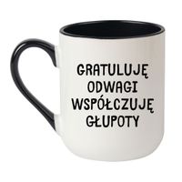 Elegant Biało-Czarny 330 ml