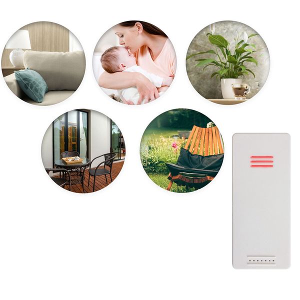 Stacja pogodowa z wyświetlaczem BD-903 srebrny zdjęcie 7