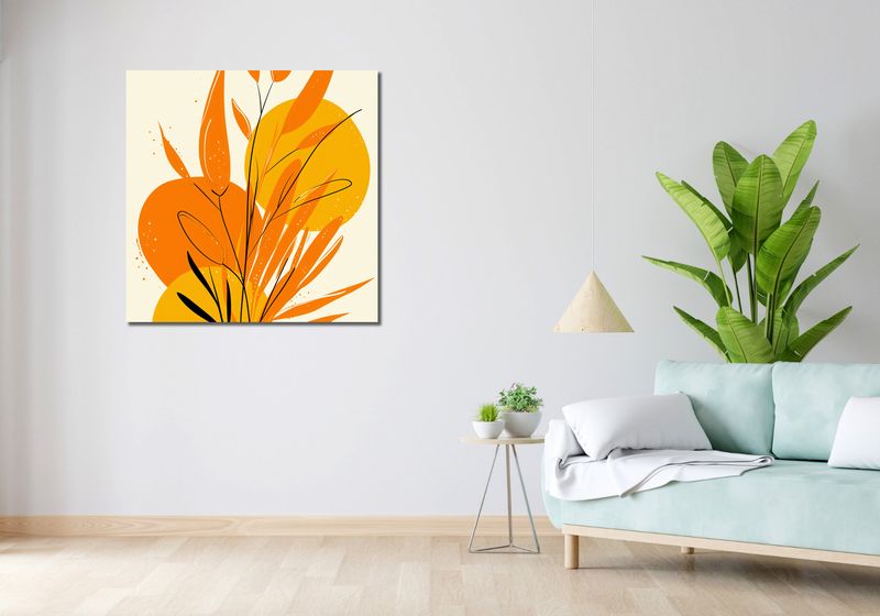 Obraz 90x90cm Letnia Wibracja zdjęcie 2