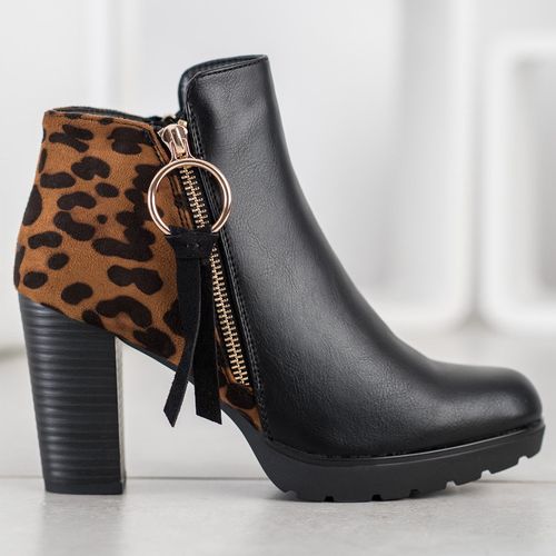 Ciepłe Botki Leopard Print r.37 na Arena.pl