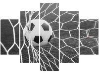 105CM 150CM ZEGAR 5 ELEM PIŁKA BRAMCE DRUK OBRAZ