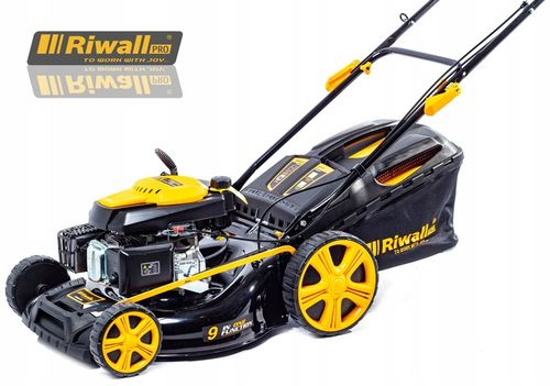 KOSIARKA SPALINOWA Z NAPĘDEM RIWALL 51CM 9w1 Z NAPĘDEM 5190 Z 2 NOŻAMI na Arena.pl