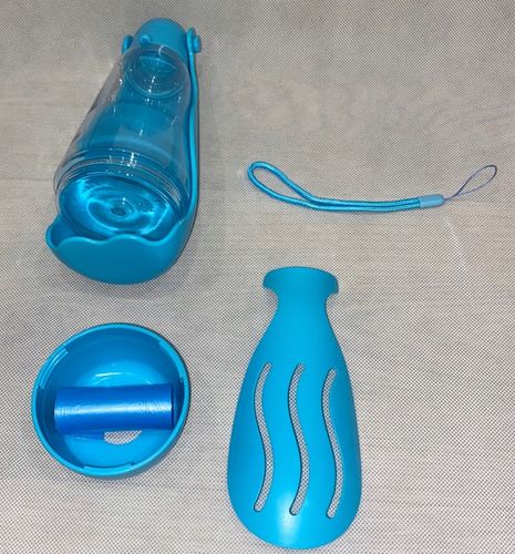 Butelka dla psa na wodę/woreczki/łopatka, 3w1, 420ml IDEALNY PREZENT na Arena.pl