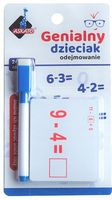 GENIALNY DZIECIAK - FISZKI ARYTMET.- ODEJMOWA 0196