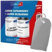 Lakier Zaprawka + Bezbarwny Zaprawkowy AUDI LY9B Brilliant Black