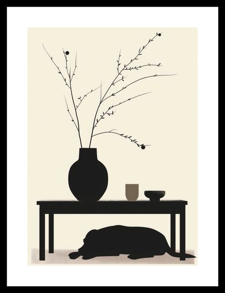 Plakat 25x35cm Wypocznij Psino zdjęcie 3