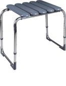 Taboret łazienkowy stołek pod prysznic RIDDER Pro, regulowany, szary cement