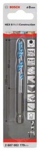 wiertło multiconstruction hex-9 8*60*100 - b 2607002779 na Arena.pl