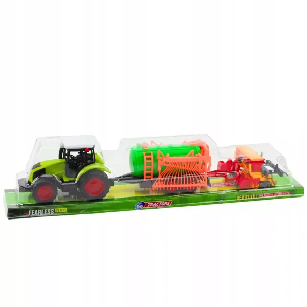 Traktor farmerski cysterna + zagrabiarka zdjęcie 5