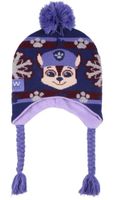 Czapka zimowa chłopięca ciepła z pomponem peruwiańska Psi Patrol Chase