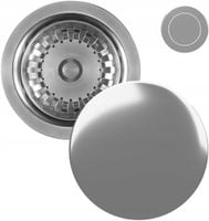 Komplet odpływowy Kernau KS-SS 1B Push-Push Silver