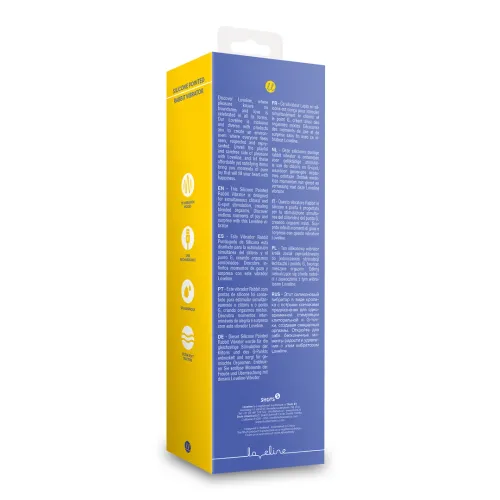 loveline pratanopia - silikonowy masażer kroliczek, dwupunktowy, fioletowy na Arena.pl