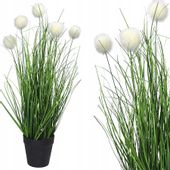 TRAWA SZTUCZNA ROŚLINA W DONICZCE SZTUCZNE KWIATY