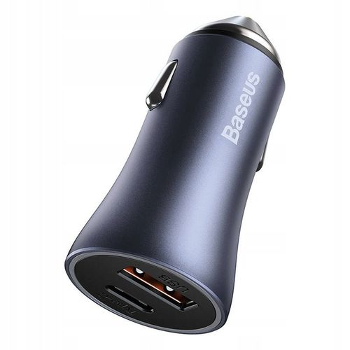 Szybka Ładowarka Samochodowa + Przewód Kabel Szybki Baseus USB + USB-C, QC4 na Arena.pl