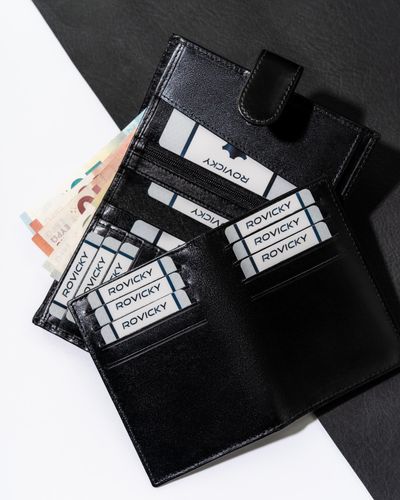 portfel męski skórzany n74l-rvt black na Arena.pl